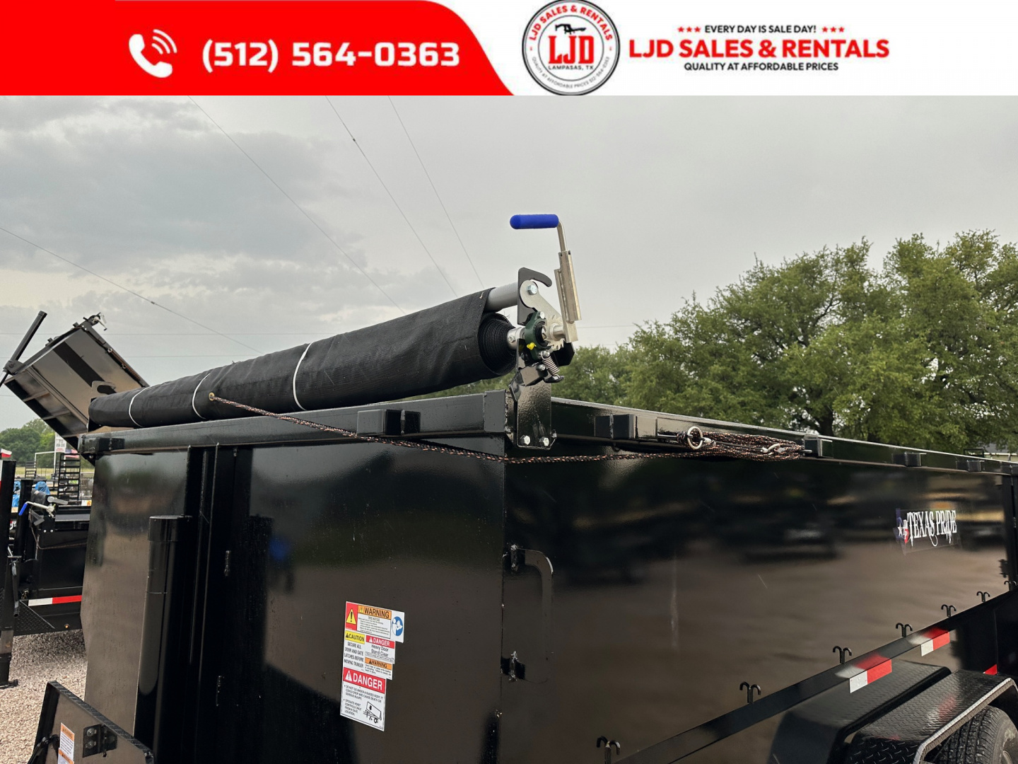 New 2026 - Texas Pride - Dump Trailer - 16'x4' - 16K GVWR