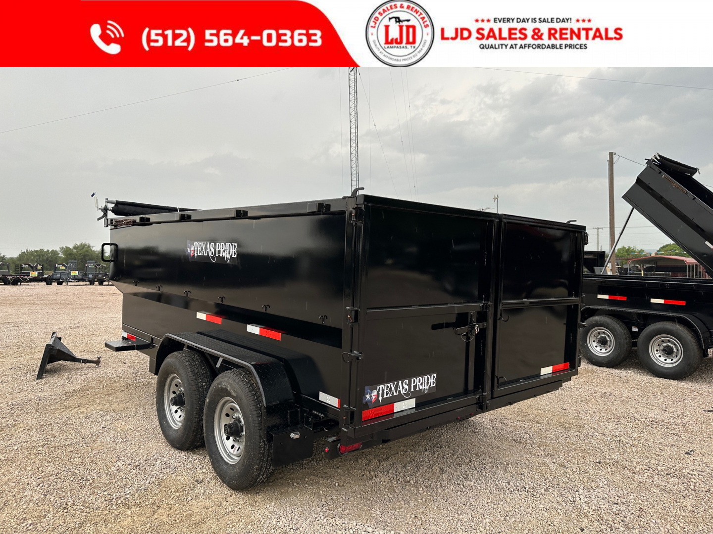 New 2026 - Texas Pride - Dump Trailer - 16'x4' - 16K GVWR