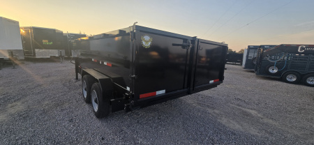 New 2026 US Built - Gooseneck Dump Trailer - 18K GVWR - 16' X 3'