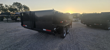 New 2026 US Built - Gooseneck Dump Trailer - 18K GVWR - 16' X 3'