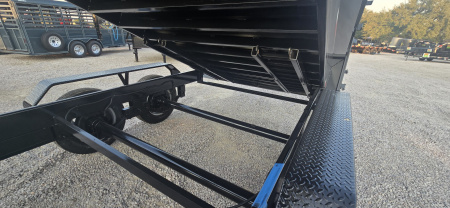 New 2026 US Built - Gooseneck Dump Trailer - 18K GVWR - 16' X 3'
