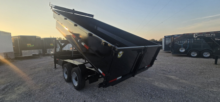 New 2026 US Built - Gooseneck Dump Trailer - 18K GVWR - 16' X 3'
