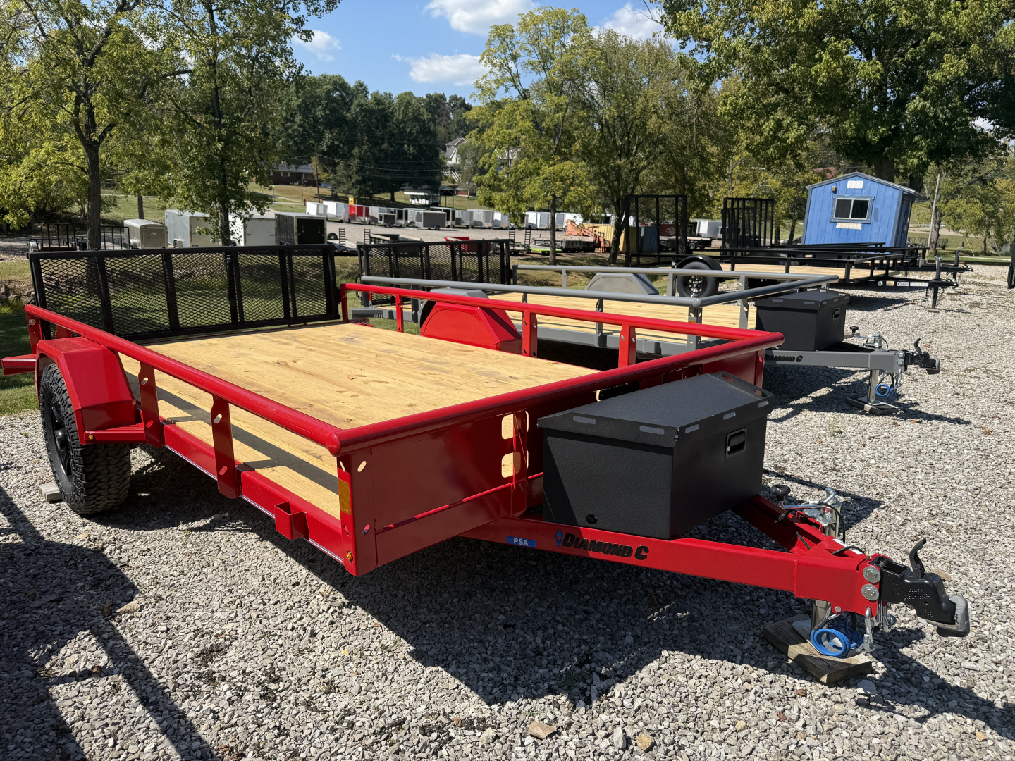 New 2026 Diamond C Trailers PSA 135-V 12X83 Utility Trailer