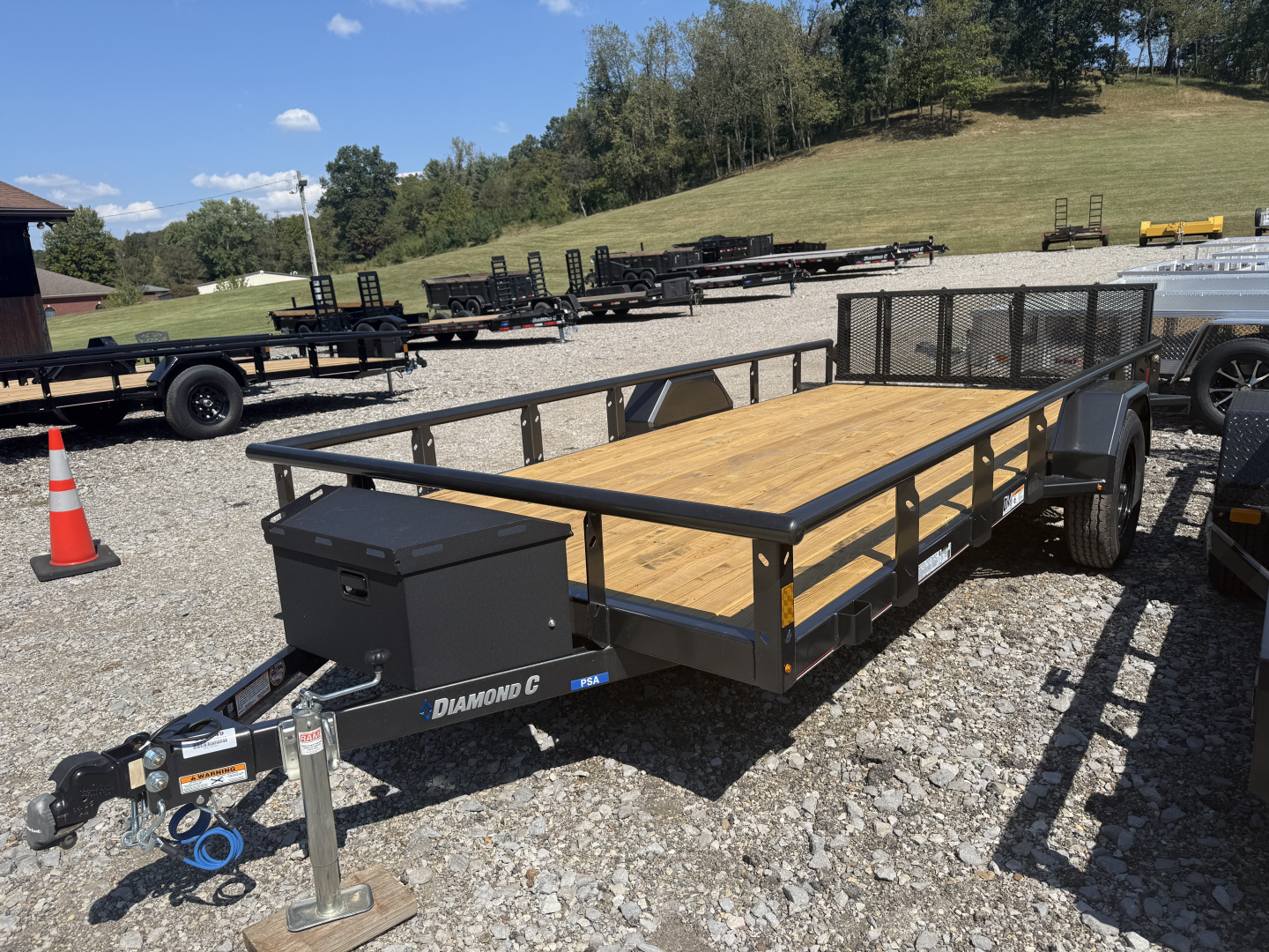 New 2026 Diamond C Trailers PSA 135 14X77 Utility Trailer