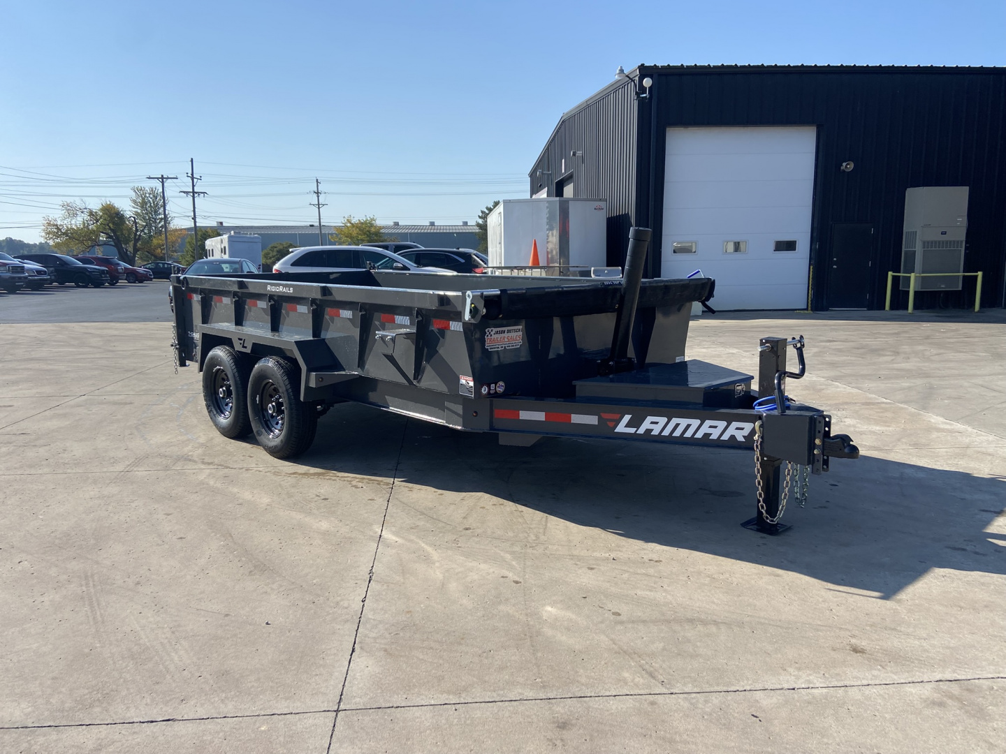 New 2026 Lamar Dump Trailer 14'