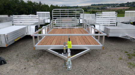 New 2026 Legend 6x12 Open Deluxe Aluminum Utility Trailer