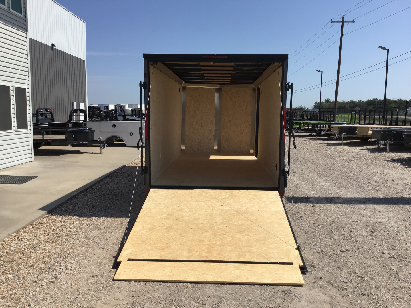 New 2026 Compass 7'x16' Enclosed Cargo Trailer - Indigo DLX