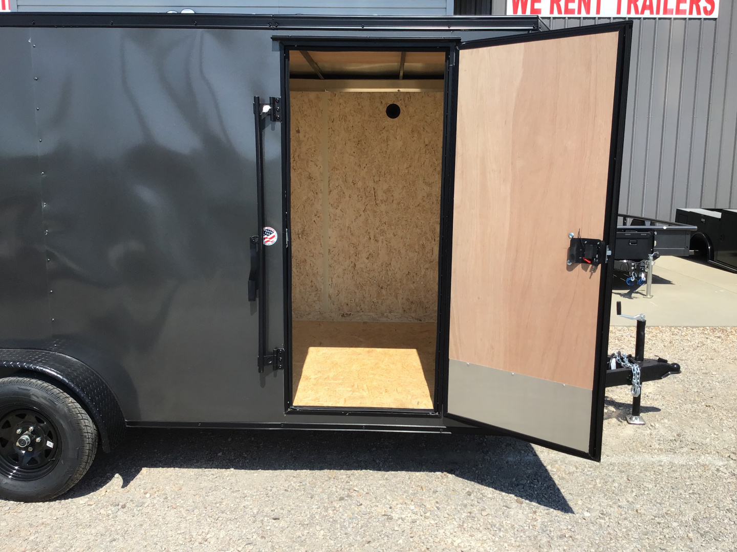 New 2026 Compass 7'x16' Enclosed Cargo Trailer - Indigo DLX