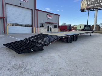 New 2026 PJ 102"x40' GN Low-Pro Flatbed w/ Duals - LD