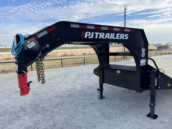 New 2026 PJ 102"x40' GN Low-Pro Flatbed w/ Duals - LD