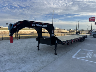 New 2026 PJ 102"x40' GN Low-Pro Flatbed w/ Duals - LD