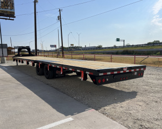 New 2026 PJ 102"x40' GN Low-Pro Flatbed w/ Duals - LD