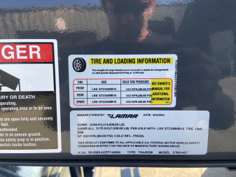 New 2026 Lamar Dump Trailer 14'