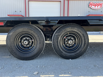 New 2026 PJ 102"x40' GN Low-Pro Flatbed w/ Singles - LS