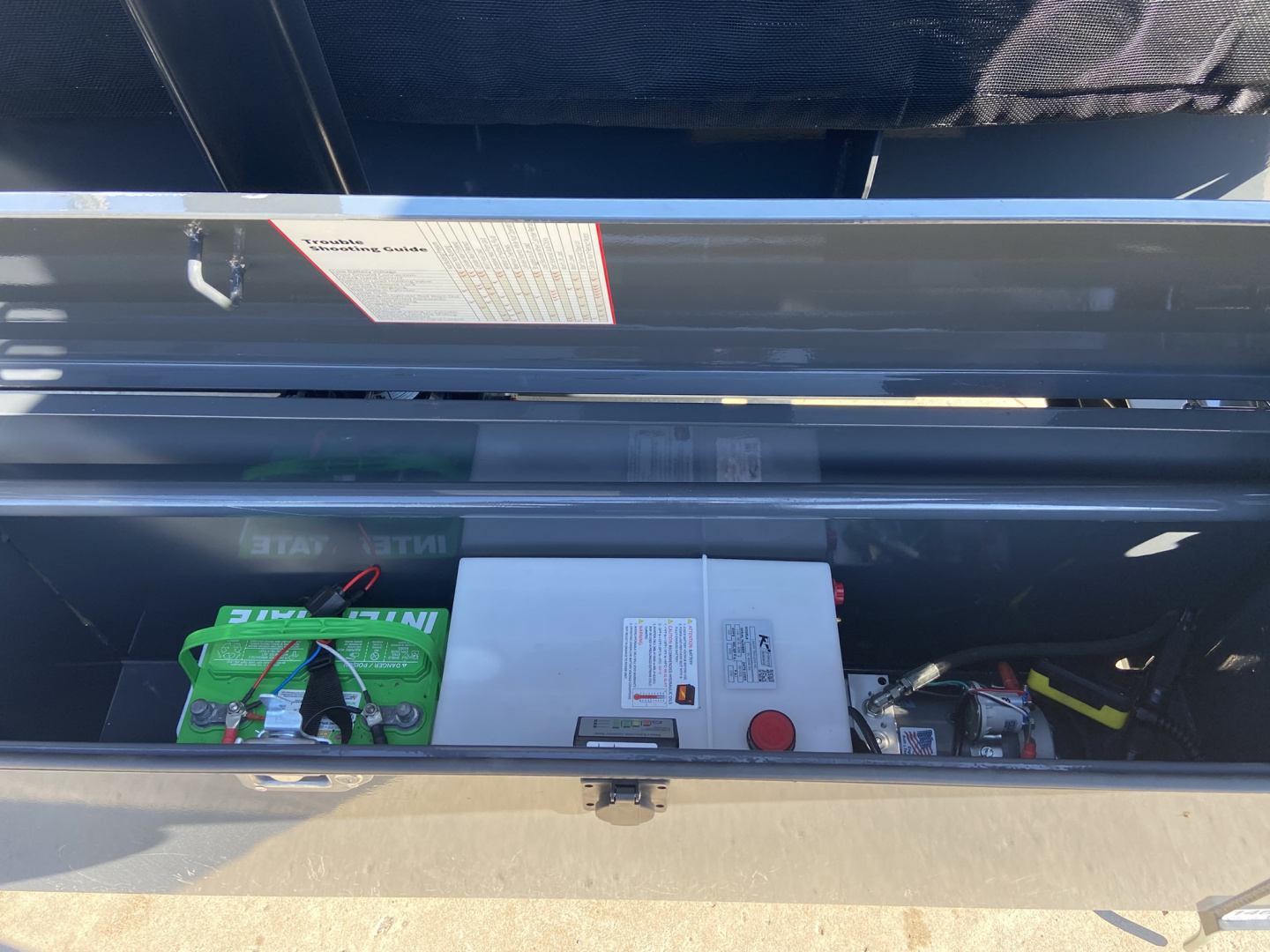 New 2026 Lamar Gooseneck Dump Trailer 16'