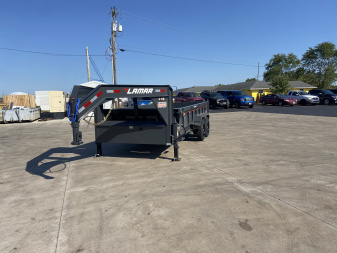 New 2026 Lamar Gooseneck Dump Trailer 16'