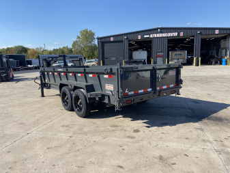 New 2026 Lamar Gooseneck Dump Trailer 16'
