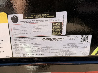 New 2026 Southland Trailers 5-10 Dump 5.2K Axles