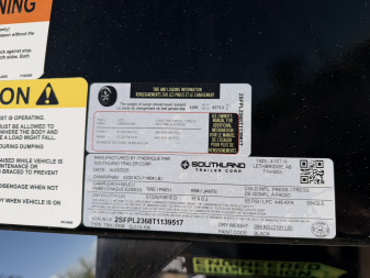 New 2026 Southland Trailers 5-10 Dump 5.2K Axles