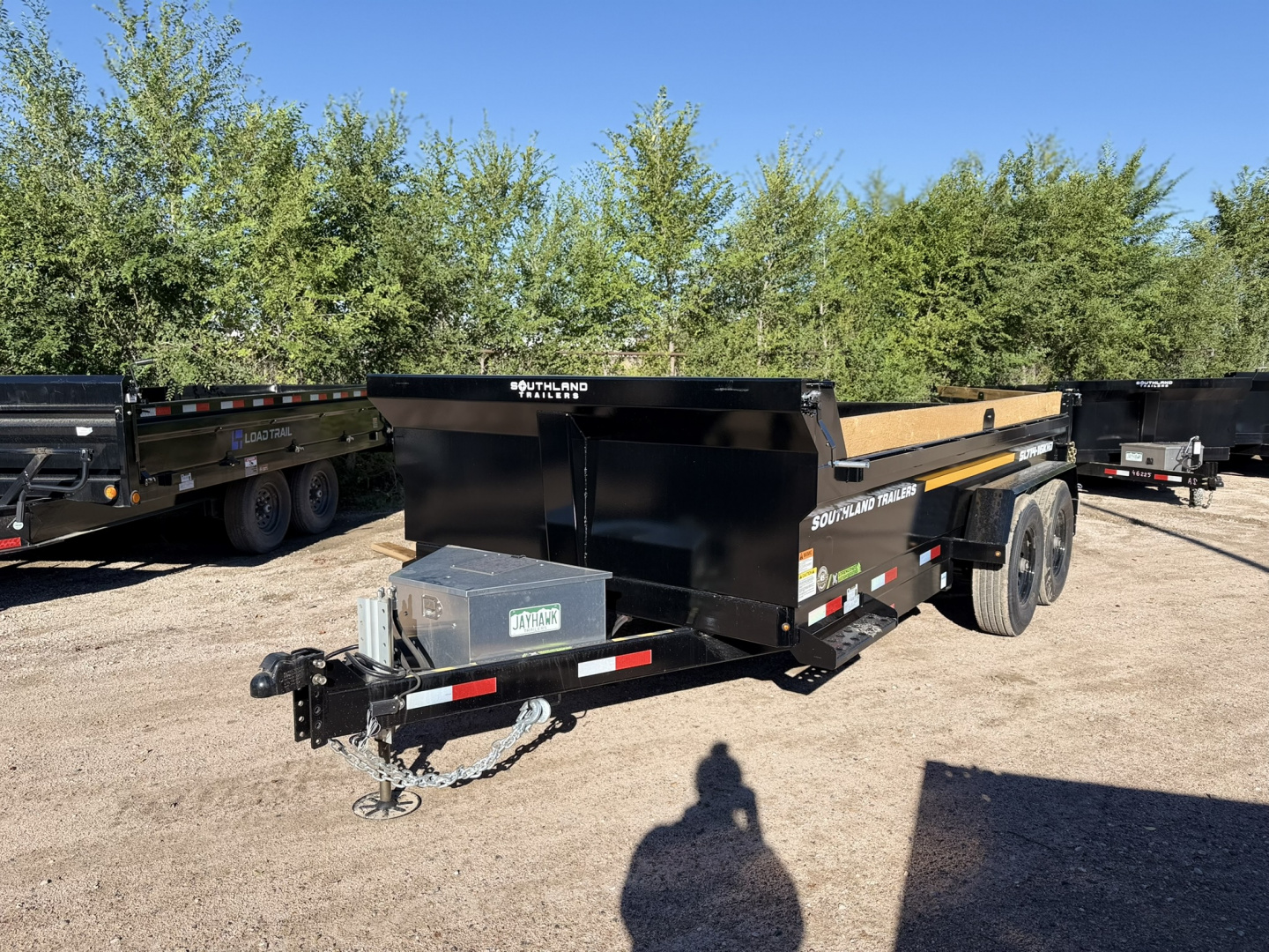 New 2026 Southland Trailers 7-14 Dump 7 Gauge Floor 8K Axles