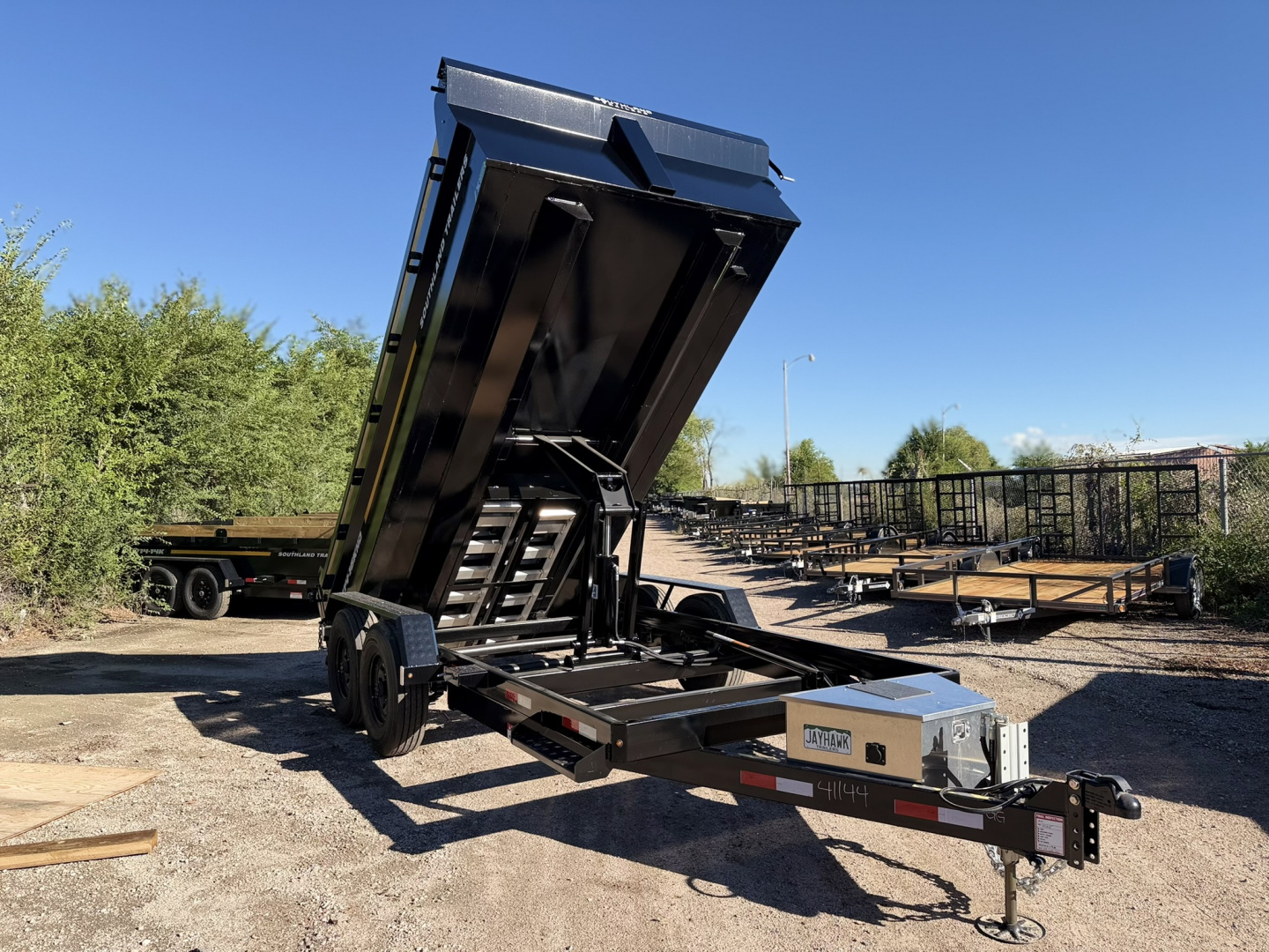New 2026 Southland Trailers 7-14 Dump 7 Gauge Floor 8K Axles