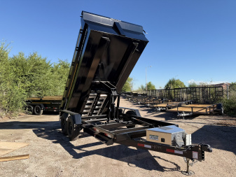 New 2026 Southland Trailers 7-14 Dump 7 Gauge Floor 8K Axles