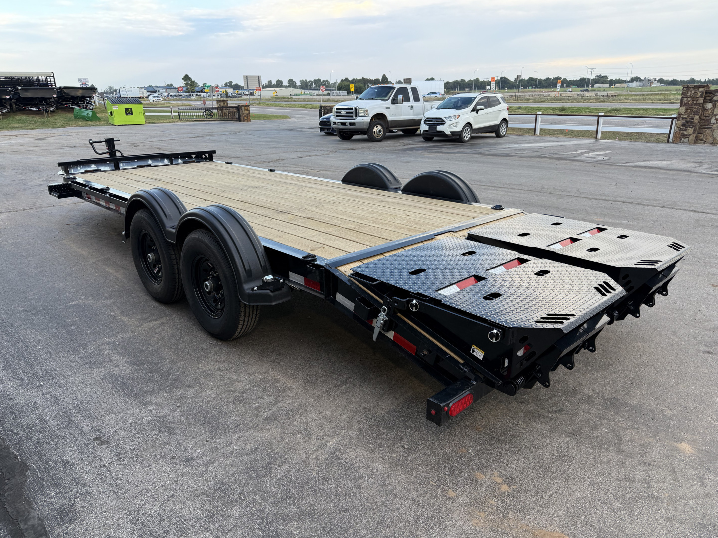 New 2026 PJ 83"x20' I-Beam Equipment Trailer – EV