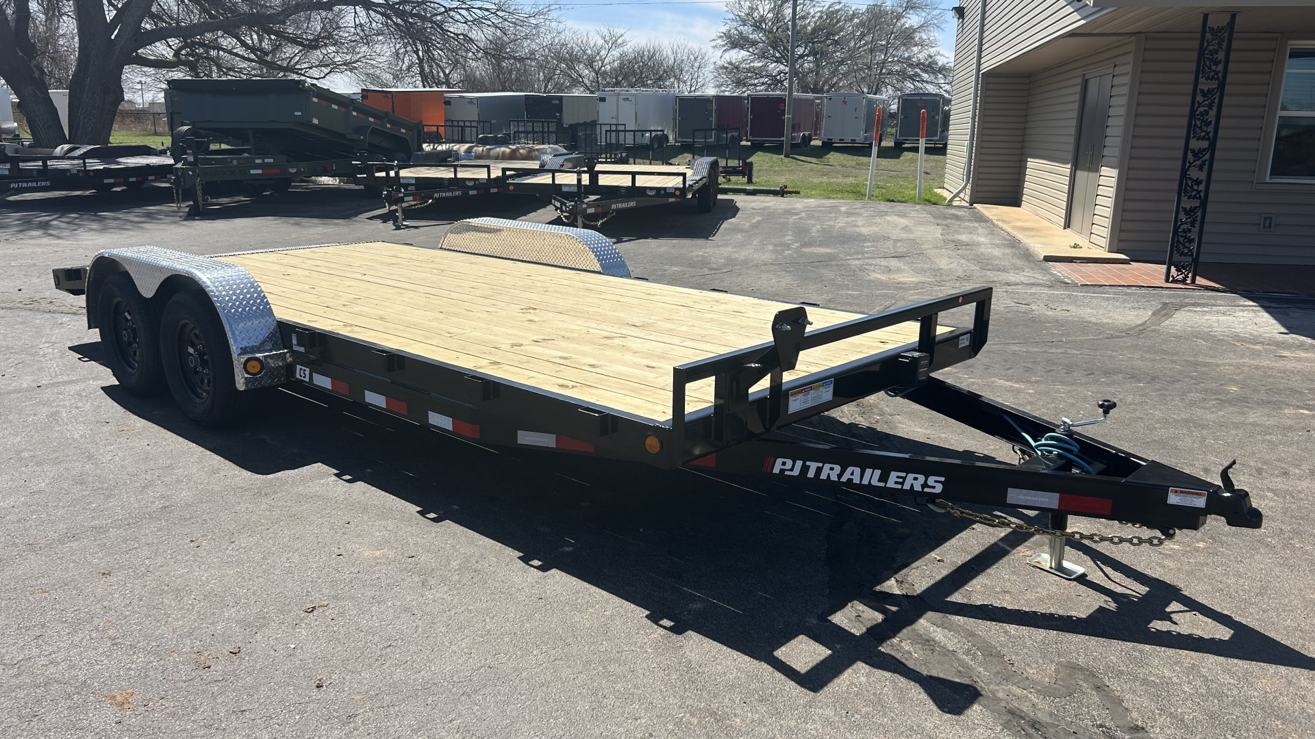 New 2026 PJ 83"x18' Channel Car Hauler – C5