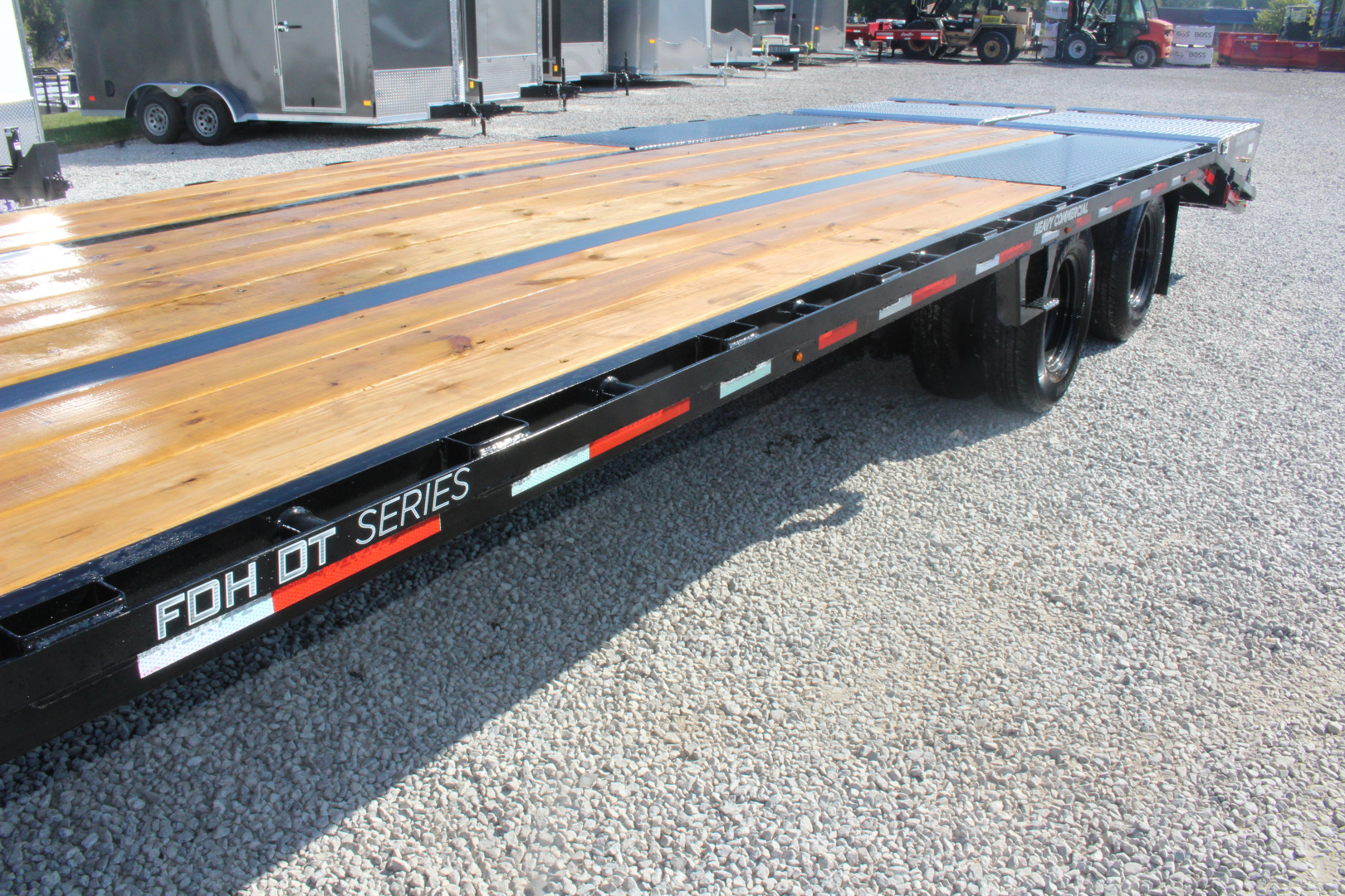New 2025 Moritz FDGH DT 20' + 5' GOOSENECK Deckover Flatbed Trailer ...