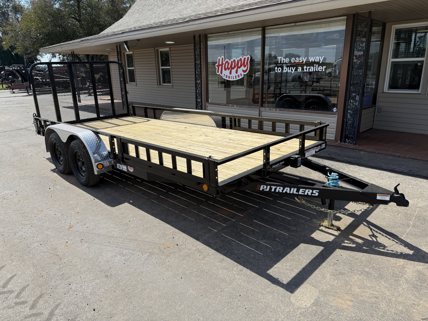 New 2026 PJ 83"x16' Tandem Axle Utility Trailer - UL