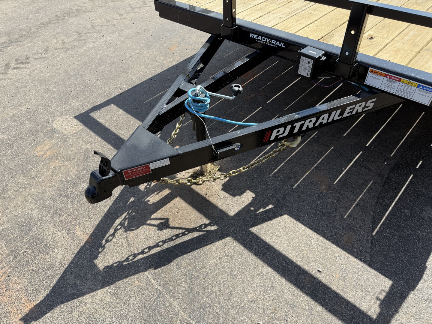 New 2026 PJ 83"x16' Tandem Axle Utility Trailer - UL