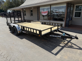 New 2026 PJ 83 x16' Tandem Axle Utility Trailer - UL