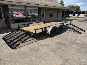 New 2026 PJ 83"x16' Tandem Axle Utility Trailer - UL