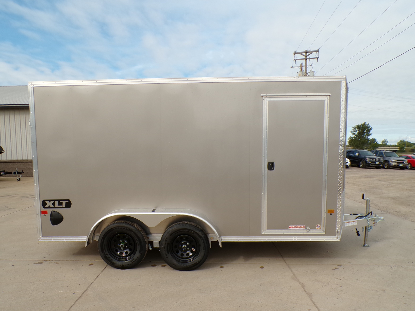 New 2026 ALCOM EZ Hauler XLT 7 x 14 7K Cargo / Enclosed Trailer - 295