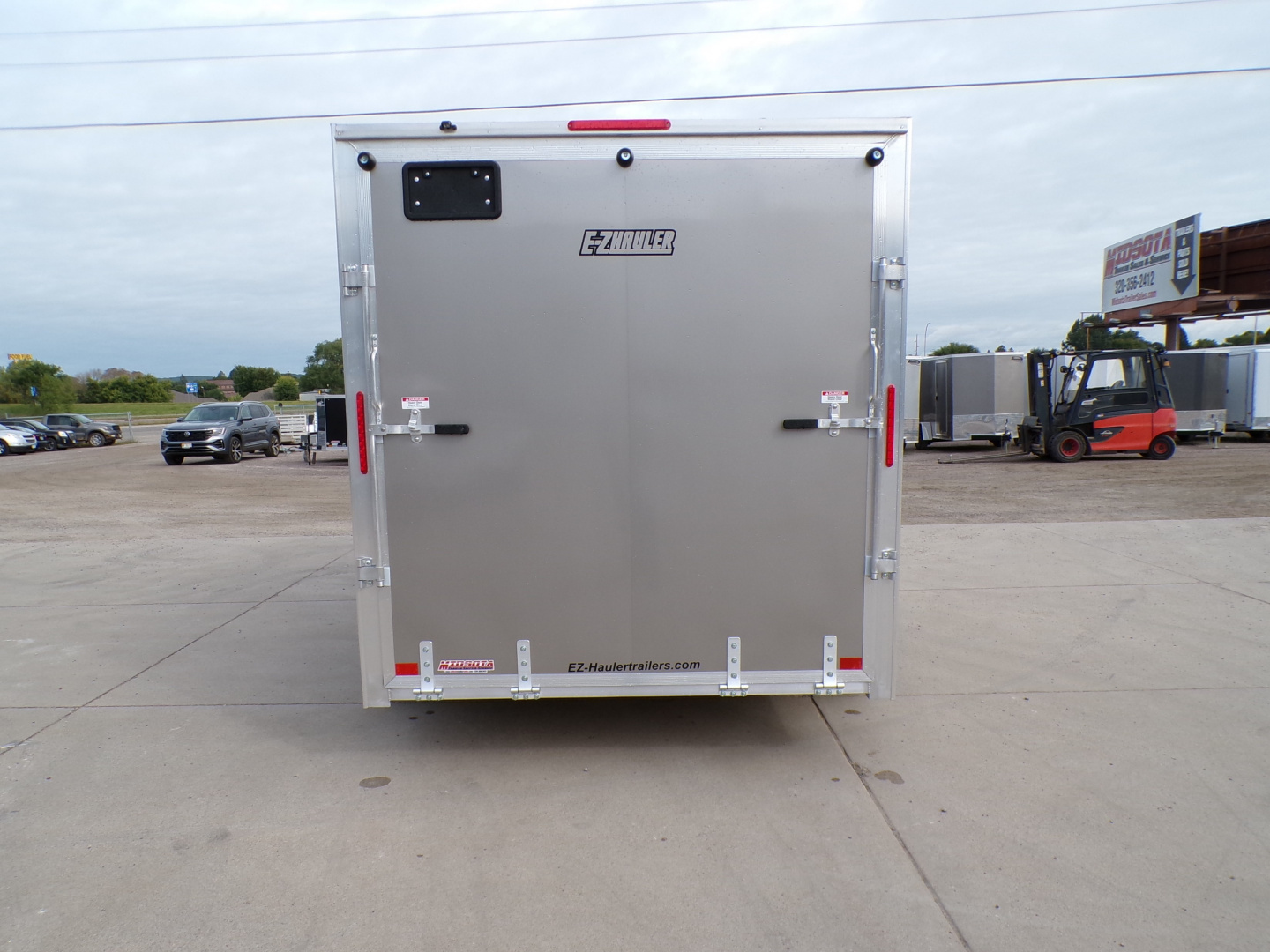 New 2026 ALCOM EZ Hauler XLT 7 x 14 7K Cargo / Enclosed Trailer - 295