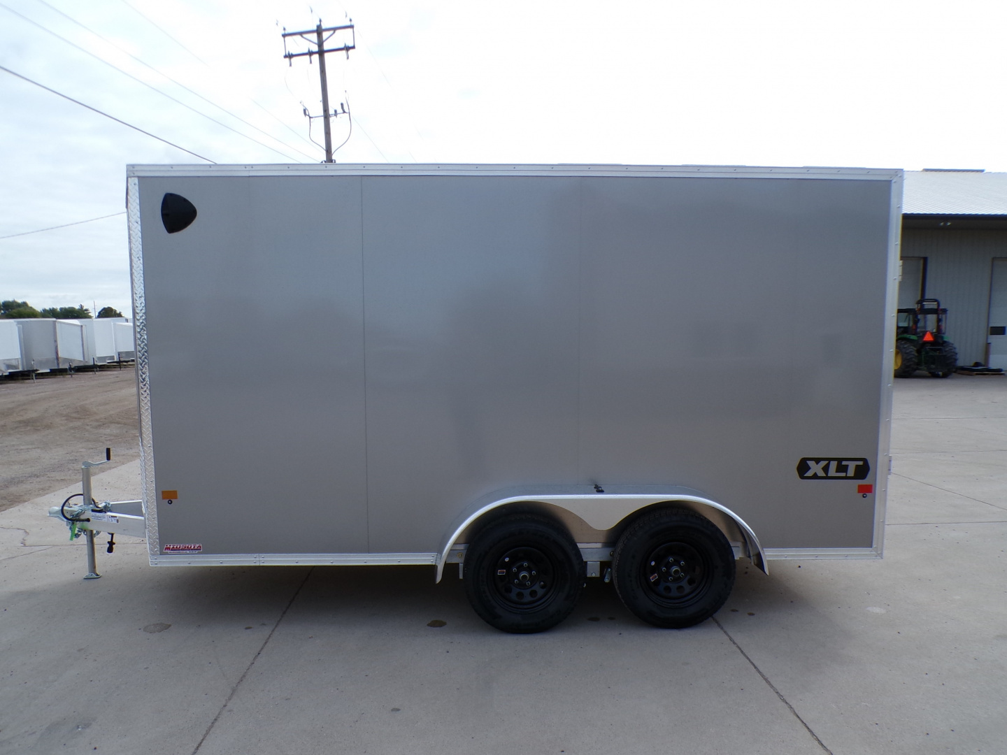 New 2026 ALCOM EZ Hauler XLT 7 x 14 7K Cargo / Enclosed Trailer - 295