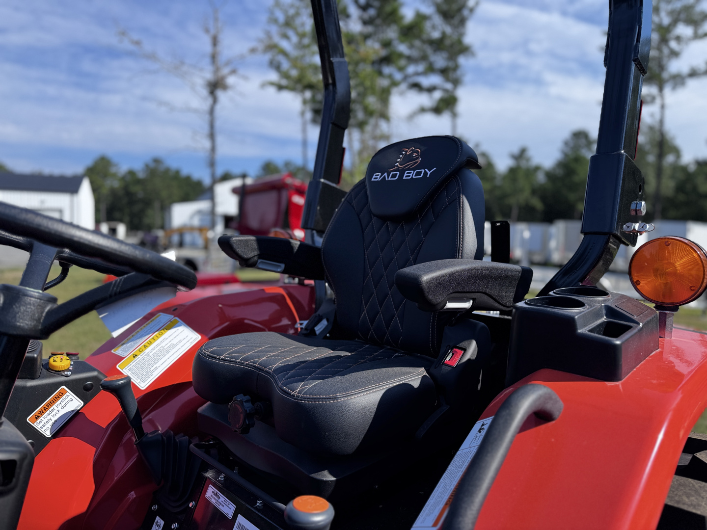 New 2025 Bad Boy 5055S Shuttle Shift Tractor Loader Open Station