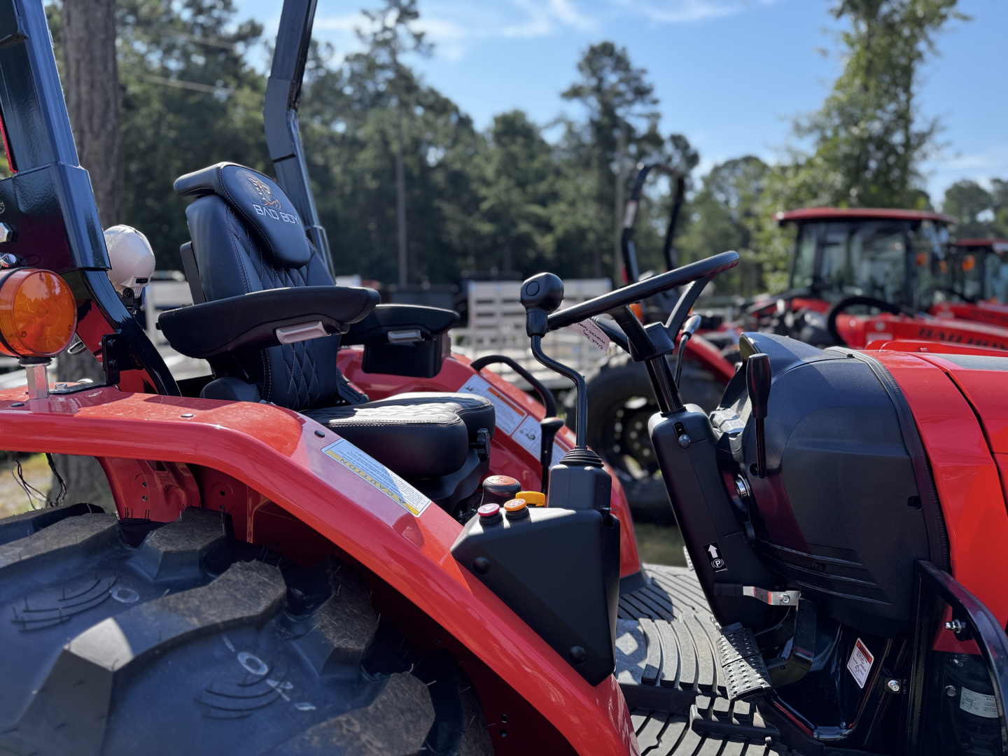 New 2025 Bad Boy 5055S Shuttle Shift Tractor Loader Open Station