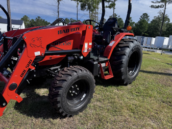 New 2025 Bad Boy 5055S Shuttle Shift Tractor Loader Open Station