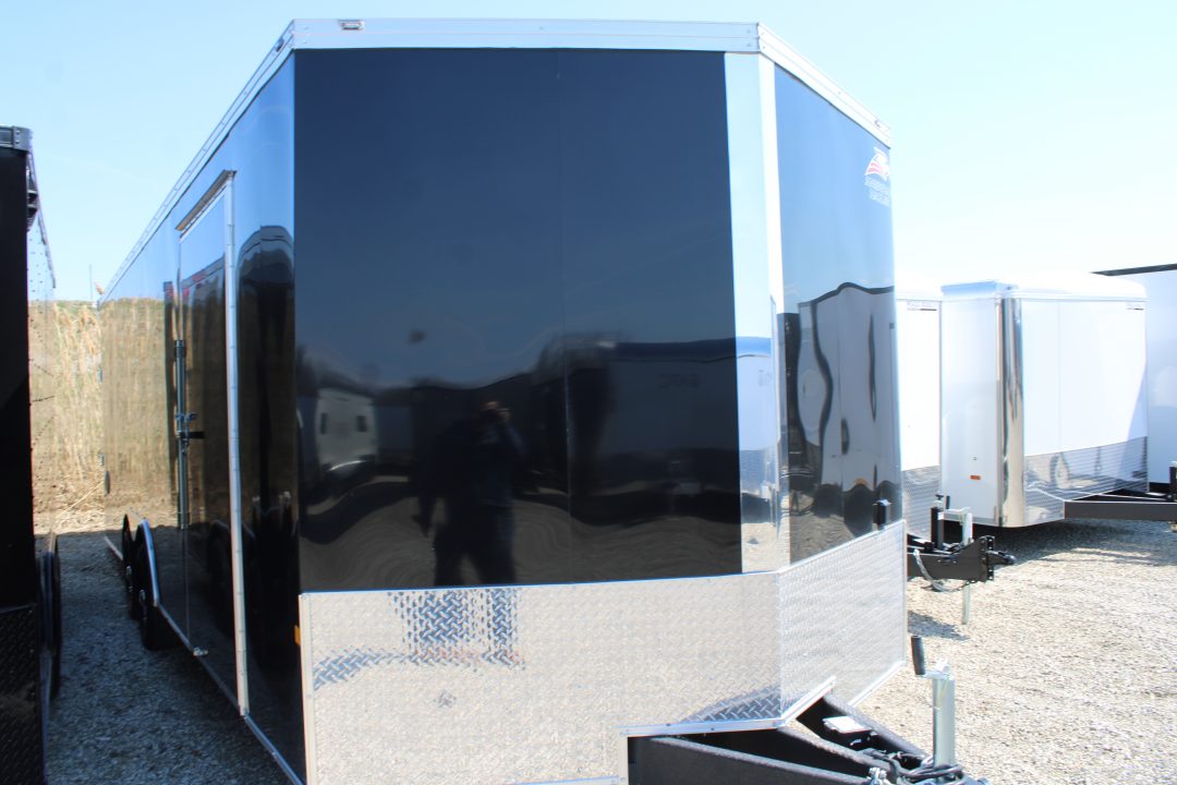 New 2026 American Hauler 8.5X24 10K ENCLOSED FINISHED CAR HAULER Car / Racing Trailer
