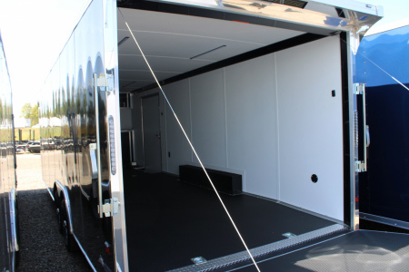 New 2026 American Hauler 8.5X24 10K ENCLOSED FINISHED CAR HAULER Car / Racing Trailer