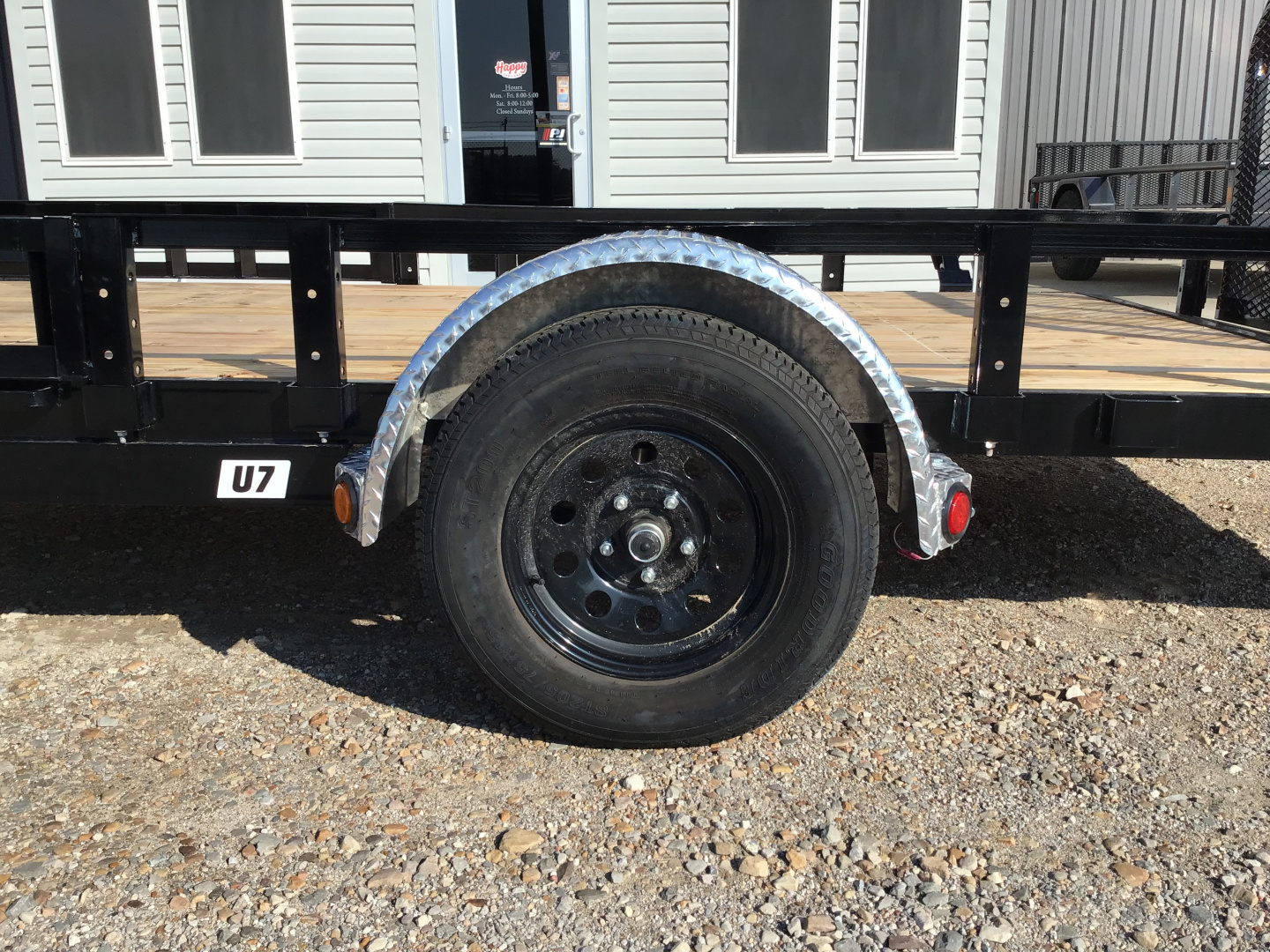 New 2026 PJ 77"x14' Single Axle Utility Trailer - U7