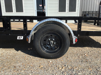 New 2026 PJ 77"x14' Single Axle Utility Trailer - U7