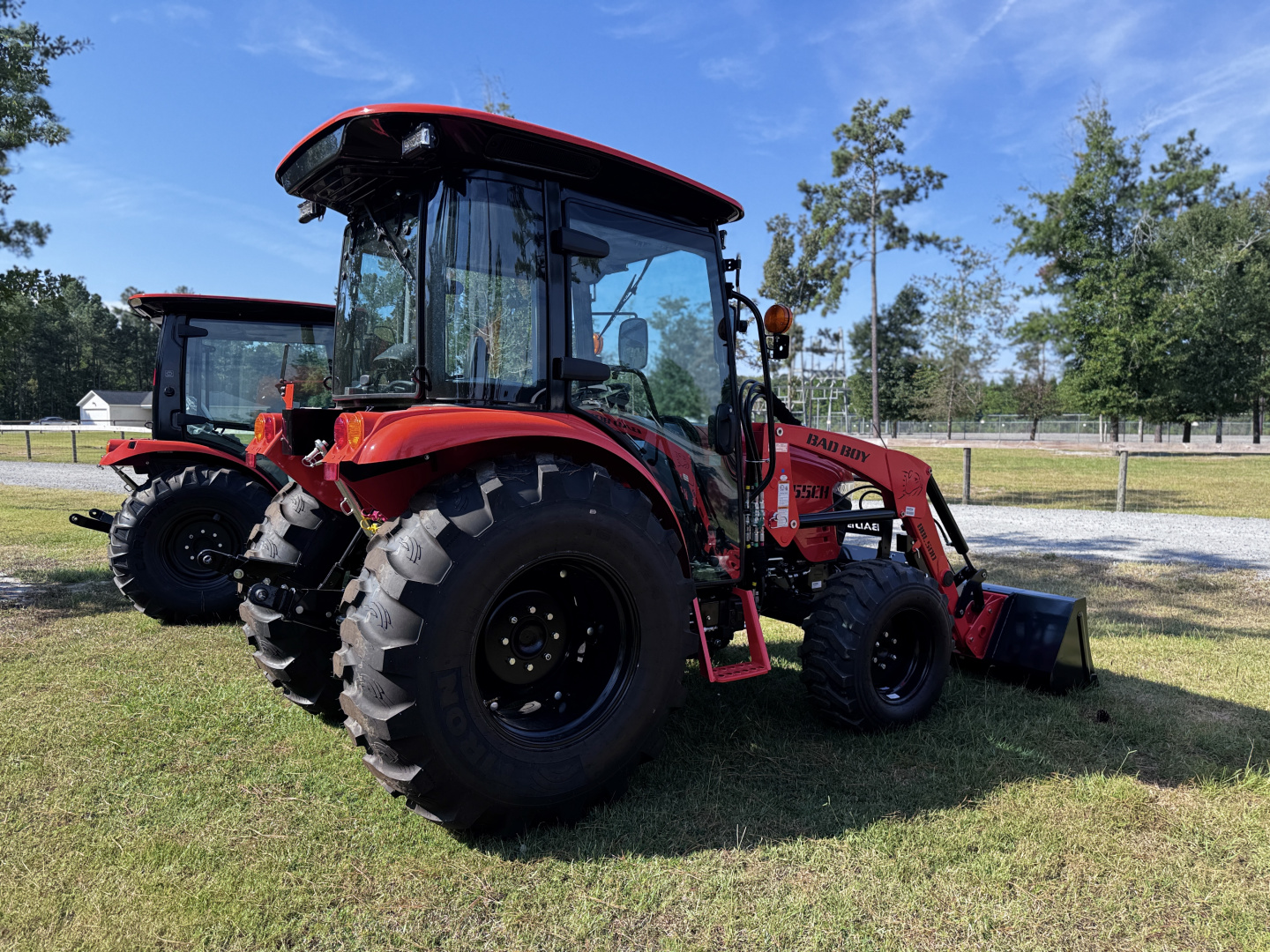 New 2025 Bad Boy 5055CH Hydrostatic Cab Tractor Loader