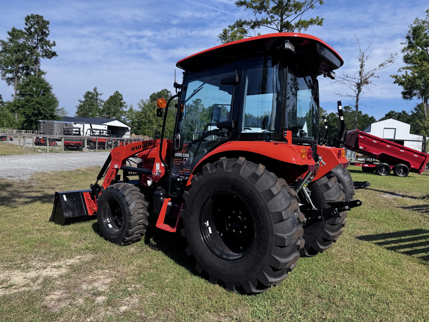 New 2025 Bad Boy 5055CH Hydrostatic Cab Tractor Loader