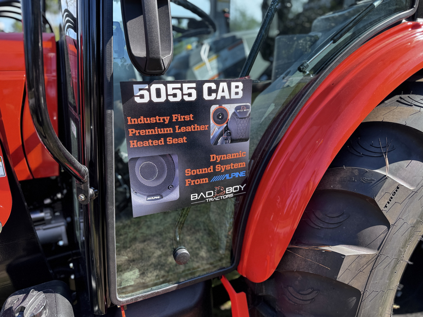 New 2025 Bad Boy 5055CH Hydrostatic Cab Tractor Loader