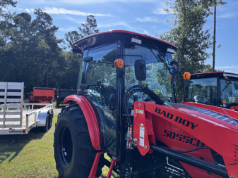 New 2025 Bad Boy 5055CH Hydrostatic Cab Tractor Loader