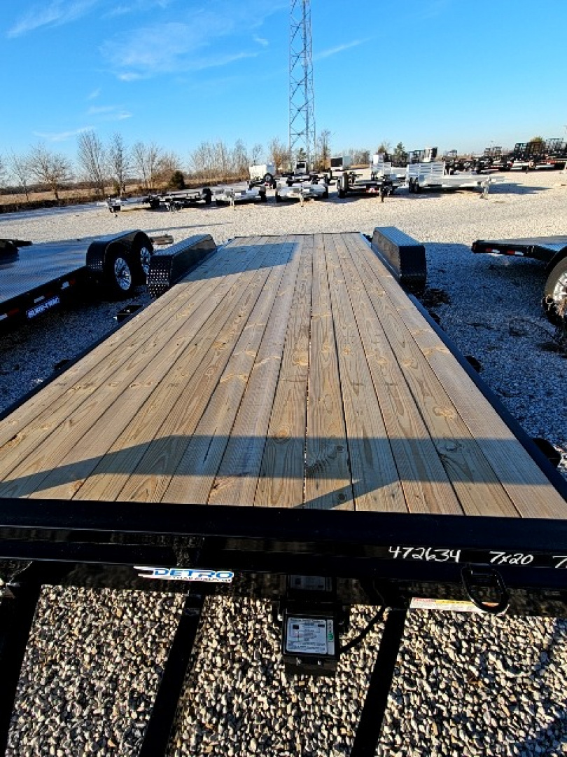 New 2026 Sure-Trac 7 x 20 (18+2) 7K C-Channel Car Hauler