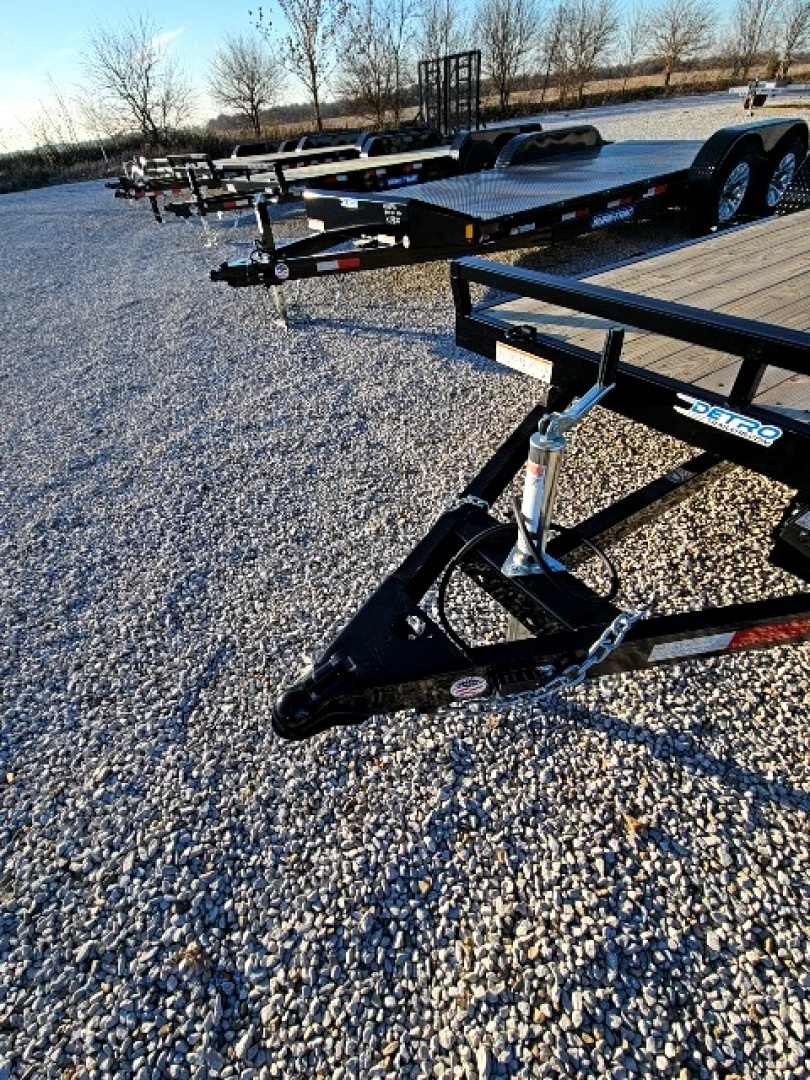 New 2026 Sure-Trac 7 x 20 (18+2) 7K C-Channel Car Hauler