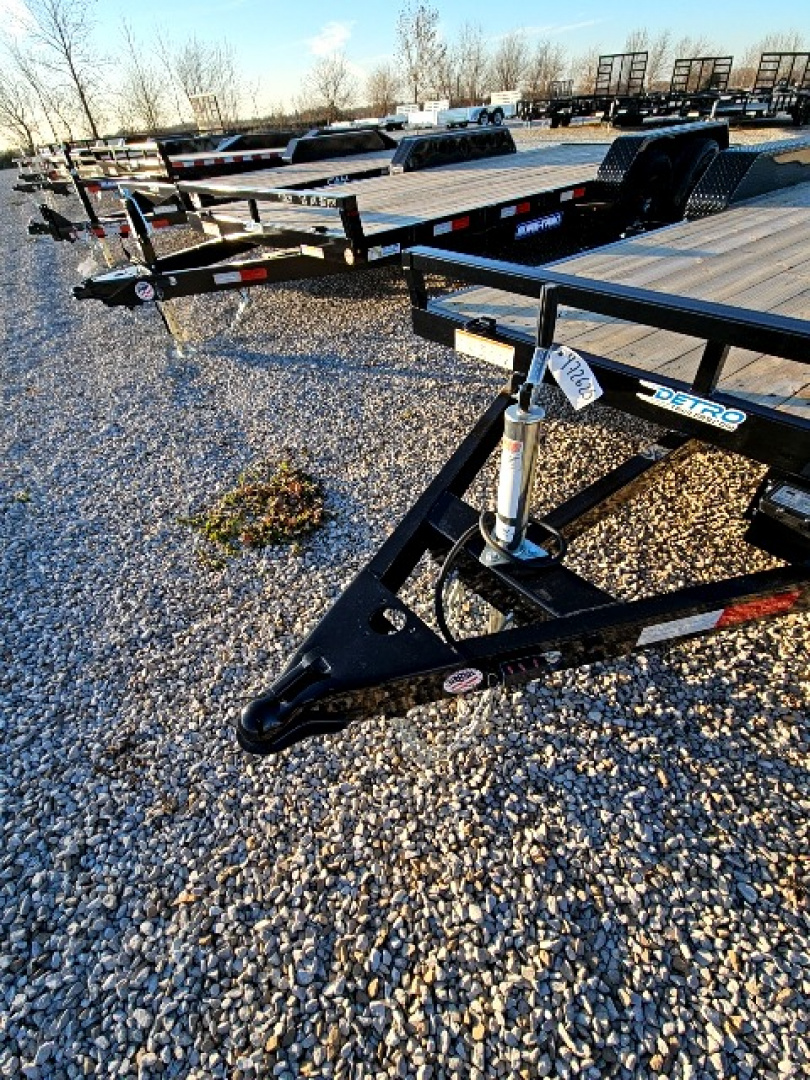 New 2026 Sure-Trac 7 x 18 (16+2) 7K C-Channel Car Hauler